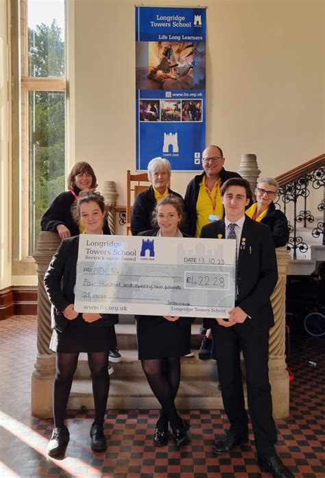 Longridge Towers School Berwick And District Cancer Support Group