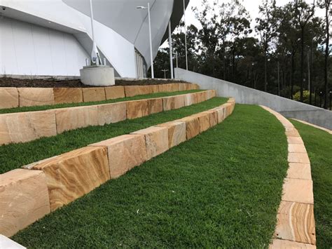 Gold Coast Supplied With Sandstone Blocks And Logs From Kimberley