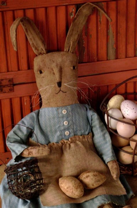 Best A Primitive Easter Images On Pinterest Bunnies Easter