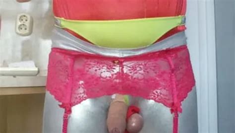Crossdresser Cum With Wife Lingerie Shemale Ball Gag Porn Feat New Cross Xhamster