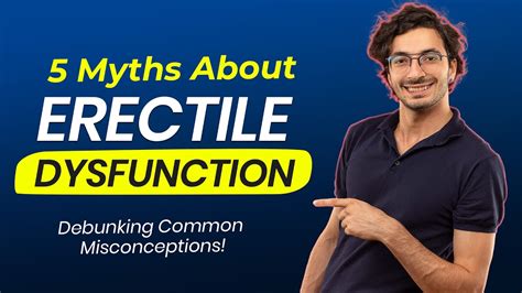 Top 5 ED Myths | The Truth About Erectile Dysfunction (ED) | Dr. Arora ...