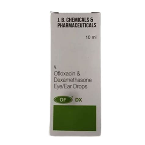 Ofloxacin And Dexamethasone Of Dx Eye Ear Drop 10ml Prescription At
