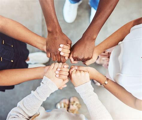 Holding Hands Faith And Prayer Support Group Of People Or Friends With