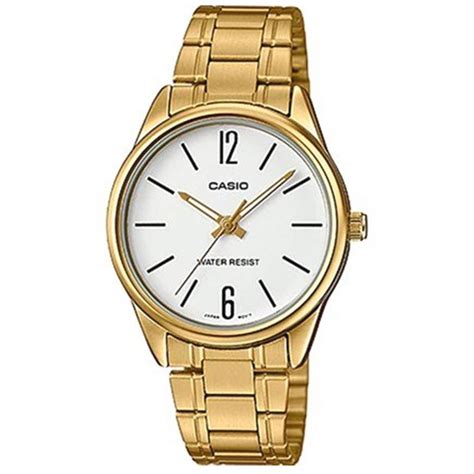 Casio Casio Dress Ltp V G Budf Reloj De Pulsera Anal Gico Para Mujer