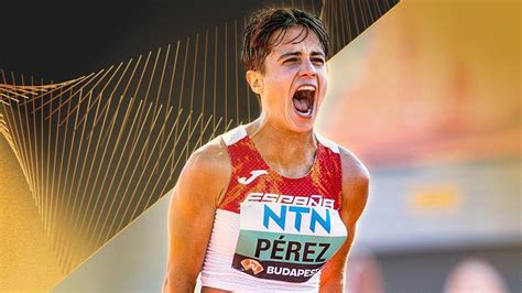 La española María Pérez candidata a Mejor atleta del año