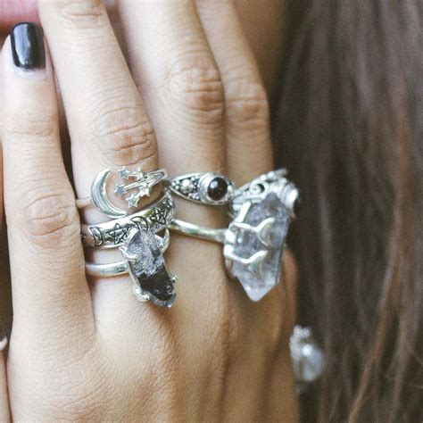 Boho Rings Silver Bohemian Jewellery Boho Rings