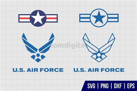 US Air Force Logo SVG Bundle - Gravectory