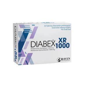 Diabex Xr Mg Raven X Caja Con Tabletas Plan Paciente