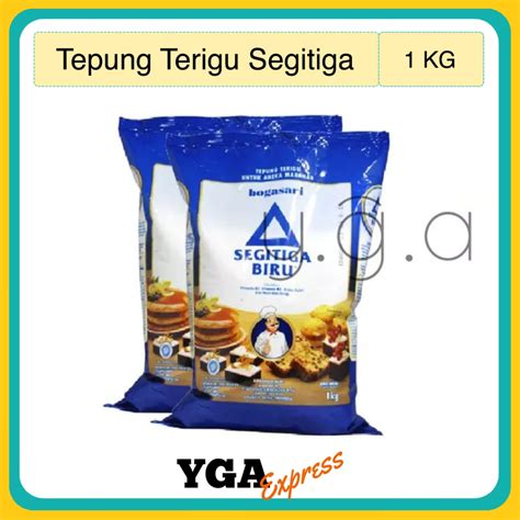 Jual Tepung Terigu Segitiga Biru Serba Guna 1kg Shopee Indonesia