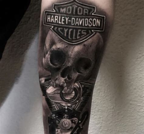 Amazing Harley Davidson Tattoos Designs With Meanings And Ideas Hot