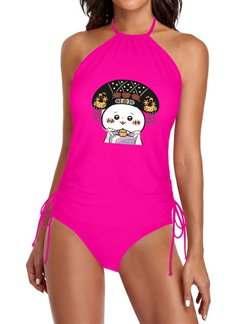 Chiikawa Women S Separate Swimsuit Bikini And Swimming Trunks Set A Sexy And Soft All In One