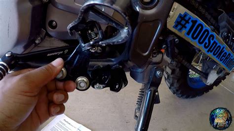 Installing Warp Shifter Lever On My Suzuki Dr Youtube