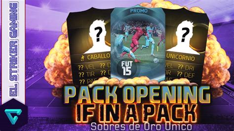 Fifa 15 Ultimate Team Pack Opening Con If Incluido Youtube