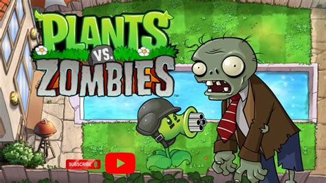 Plants vs Zombie 1 scăpăm de piscina YouTube