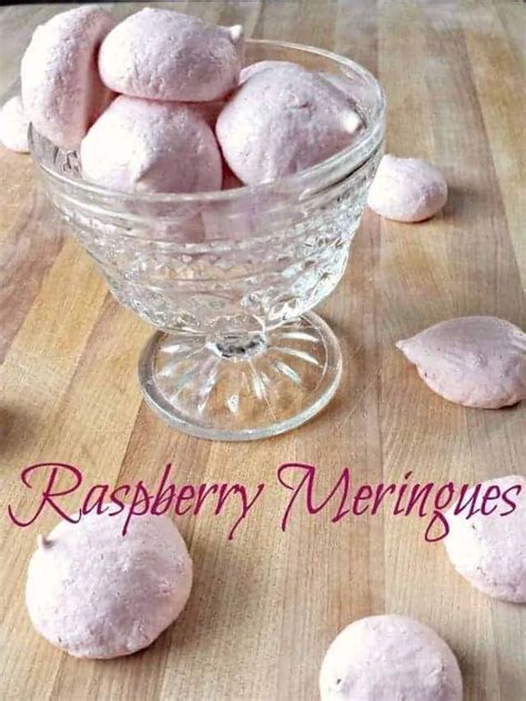 Raspberry Meringues Quick And Simple Light Dessert