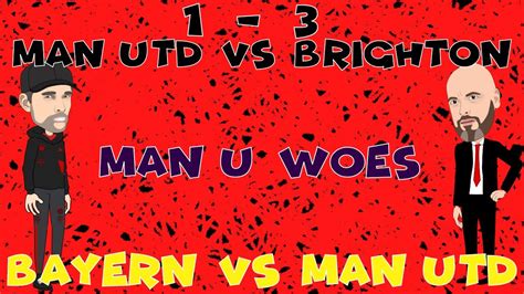 Manchester United Lose 1 3 To Brighton At Old Trafford 🤪🤣⚽ Youtube