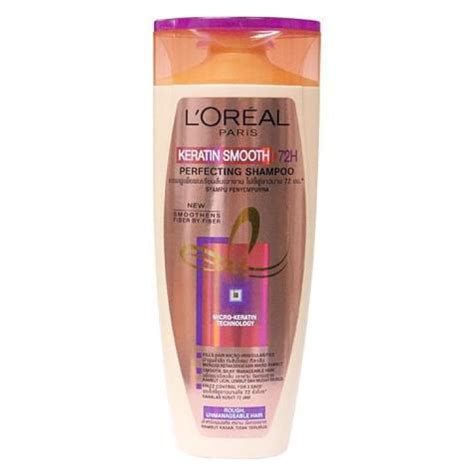 Loreal Paris Shampoo Keratin Smooth Perfecting 170 Ml