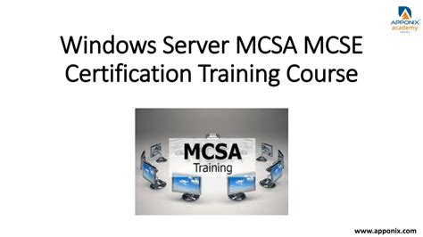 Ppt Windows Server Mcsa Mcse Certification Training Course Powerpoint Presentation Id 10774203