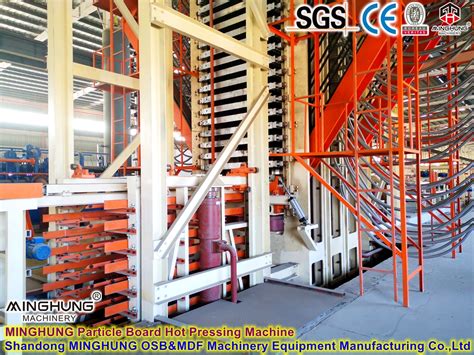Hydraulic Press Hot Press For Osb Mdf Particle Board Production Shandong Minghung Wood