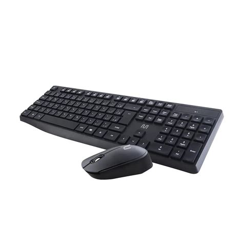 Combo Teclado E Mouse Sem Fio Multilaser Preto TC244 Mixpel