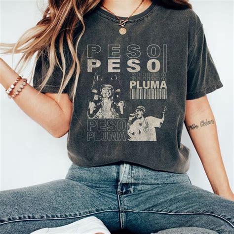 Peso Pluma Shirt Peso Pluma World Tour 2023 Shirt Peso Pluma Etsy