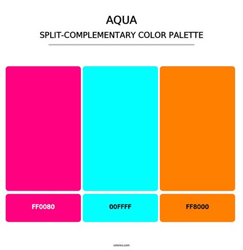 Aqua color palettes - colorxs.com