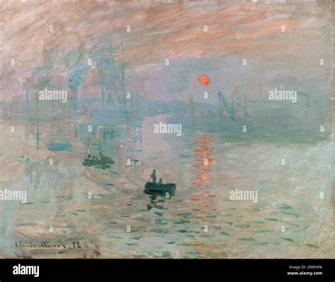 Claude monet impression sunrise hi-res stock photography and images - Alamy