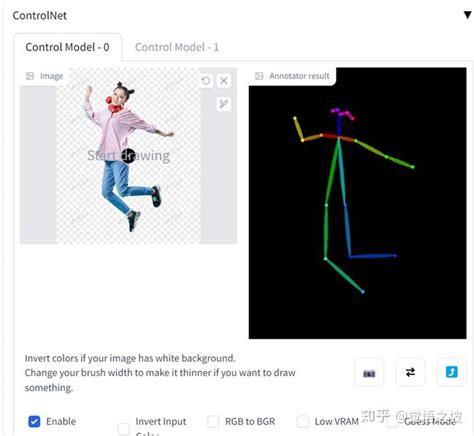 Ai绘画超强功能controlnet之openpose骨架姿势控制篇 知乎