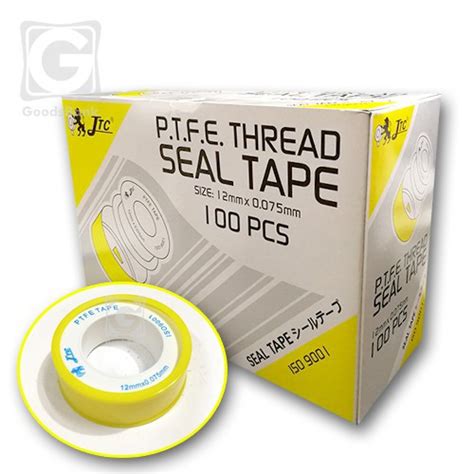 Jtc Ptfe Seal Tape Mm X Mm Water Pipe White Seal Tape Shopee