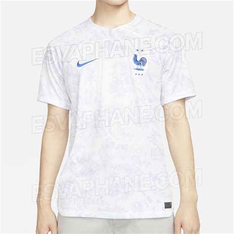 Camisa França 2022 Torcedor Nike Masculina Branca E Azul