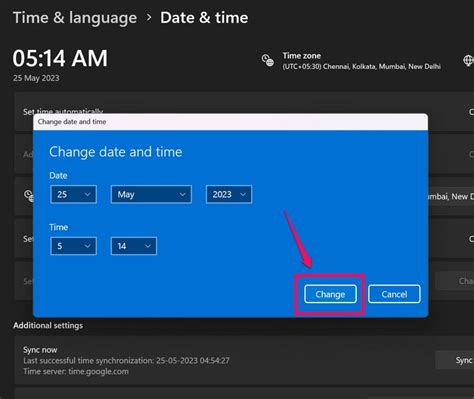 Cómo Cambiar La Fecha Y La Hora En Windows 11