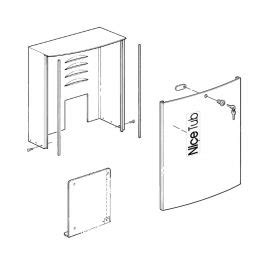 Ensemble Capot NICE TUB3500 Habitat Automatisme
