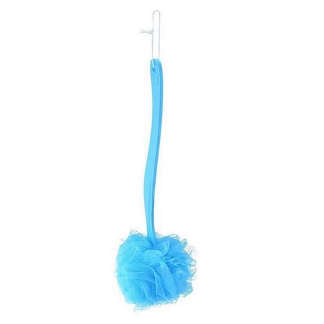 Bath Brush Sponge Mesh Long Handle Exfoliating Shower Back Scrubber