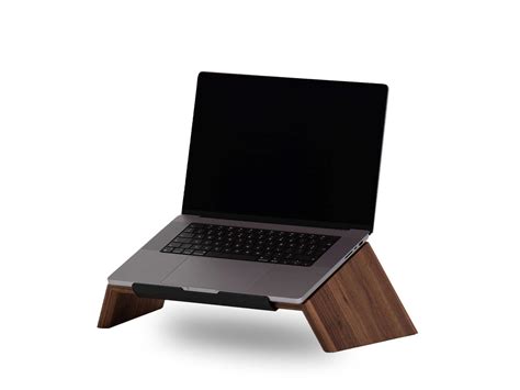 OAKYWOOD Drewniana Podstawka Pod Laptopa Macbooka Orzech Oakywood