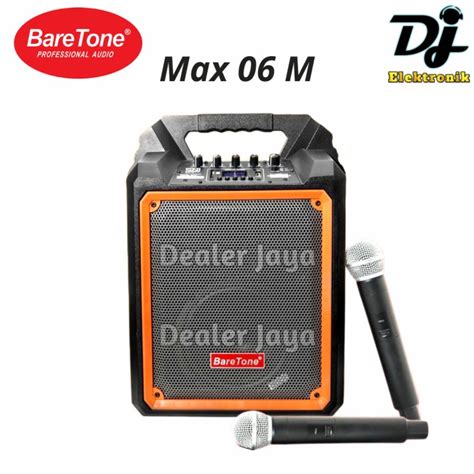 Jual Speaker Portable Baretone MAX 06M 6M 6 Inch Shopee Indonesia