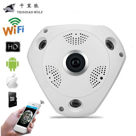 Trinidad Wolf Panoramic Camera P Vr Ip Camera Wifi Fisheye Mp