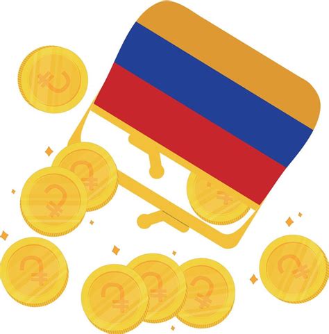 Armenia Flag vector hand drawn,Armenian Dram vector hand drawn 12196931 ...