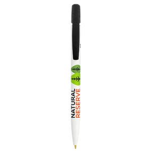 Stylo Bille Media Clic En Plastique Biosourc Biobased Stylo Bille