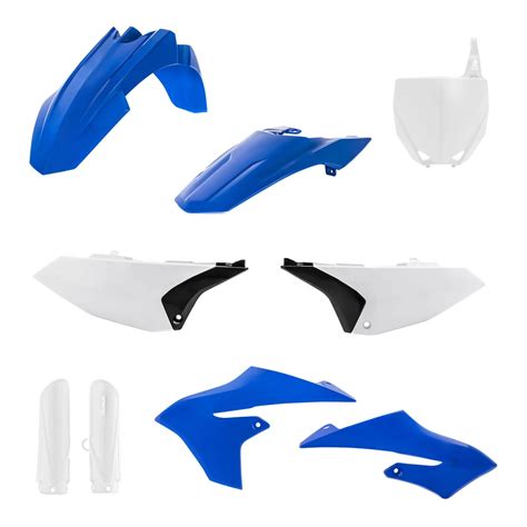 Kit Plastique Complet Acerbis Yamaha 65 YZ 18 23 Bleu Blanc Noir