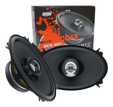 Eletroking Par De Alto Falantes 4x6 Hertz Coaxial DCX460 3 80