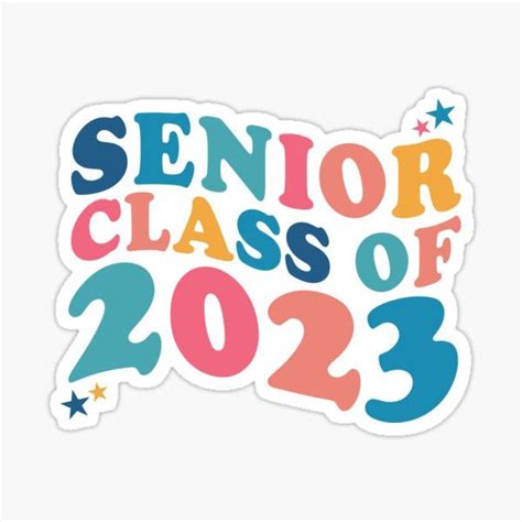 Senior Font | Seniors, Stickers, Class