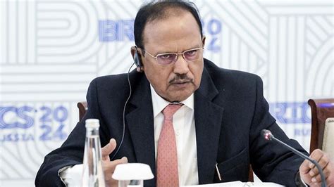 Nsa Doval To Likely Visit China Soon For Special Representative Talks