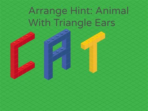 Arrange the words! Free Games online for kids in Pre-K by James Tyler