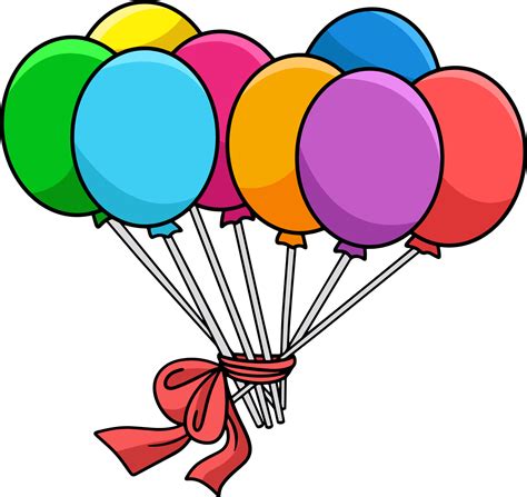 Balloon Cartoon Colored Clipart Illustration 8944162 Vector Art At Vecteezy