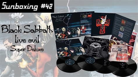 Unboxing The Black Sabbath Live Evil Super Deluxe Vinyl Box Set