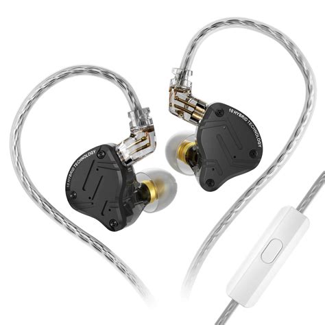 Kz Zs10 Pro X 인이어 유선 이어폰 음악 헤드폰 Hifi 베이스 모니터 이어버드 스포츠 헤드셋