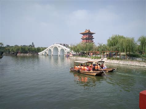 Qingming Riverside Landscape Garden Picture And Hd Photos Free