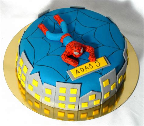 Tort Spiderman Figurka Oliana Cukiernia Grodzisk Mazowiecki