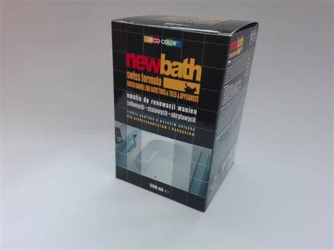 NEW BATH SWISS FORMULA 2K ENAMEL KIT PAINT BATH REPAIR REFURBISHING