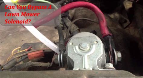 How To Replace Lawn Mower Solenoids With Wiring Diagram Atelier Yuwaciaojp